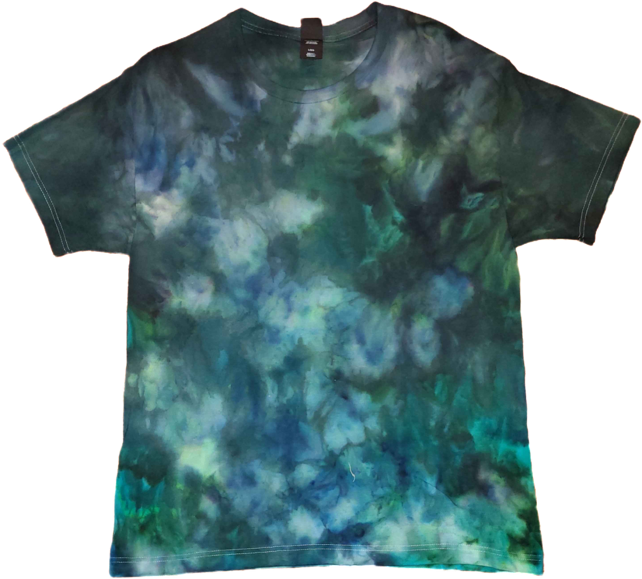 Green Ice Dye Scrunch (L)